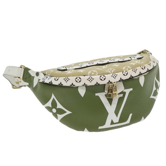 Louis Vuitton Handbags - LOUIS VUITTON Monogram Giant Bum Bag Body Bag Khaki M44611